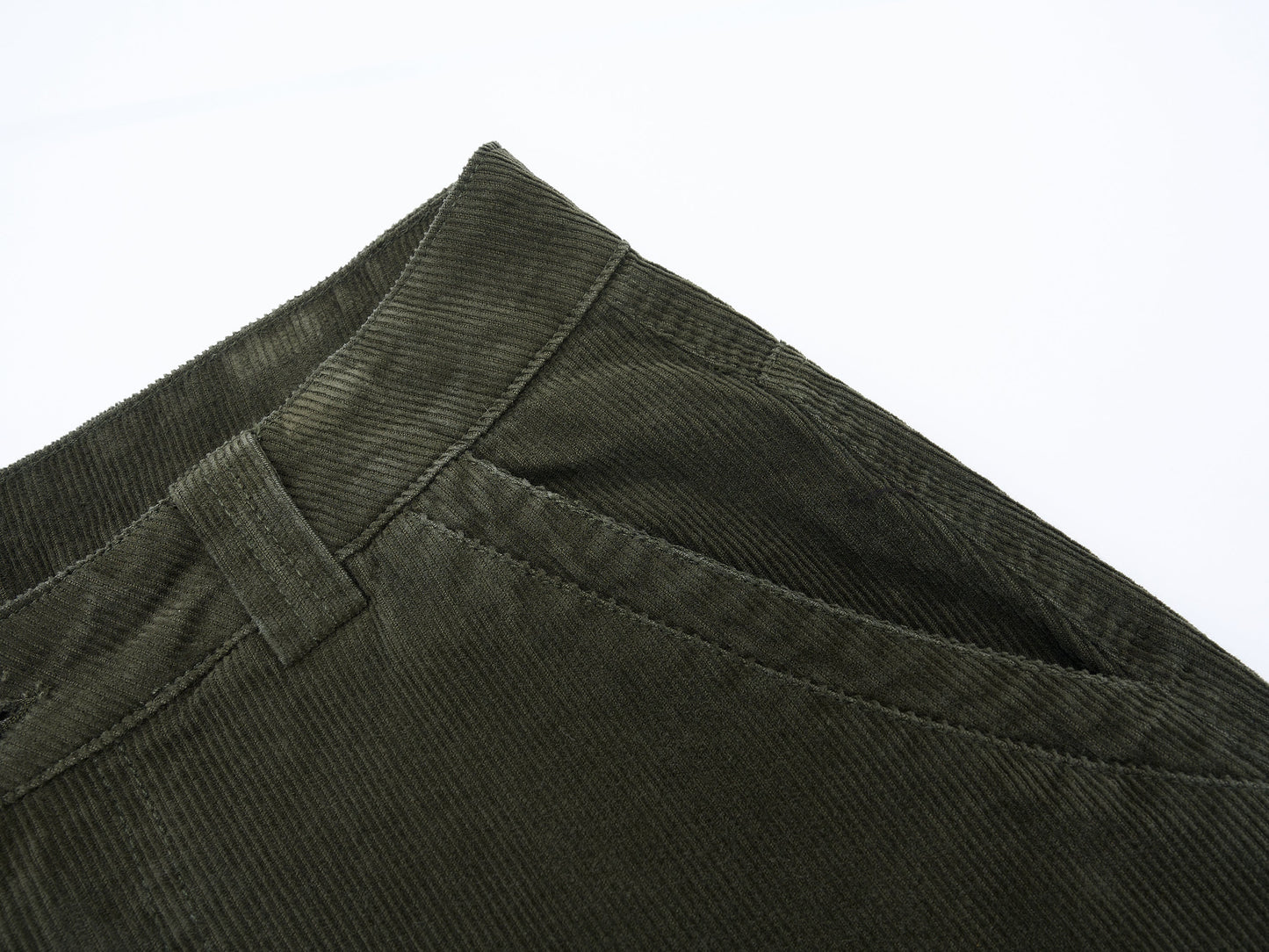 CapCabin Corduroy Utility Wide-Leg Pants