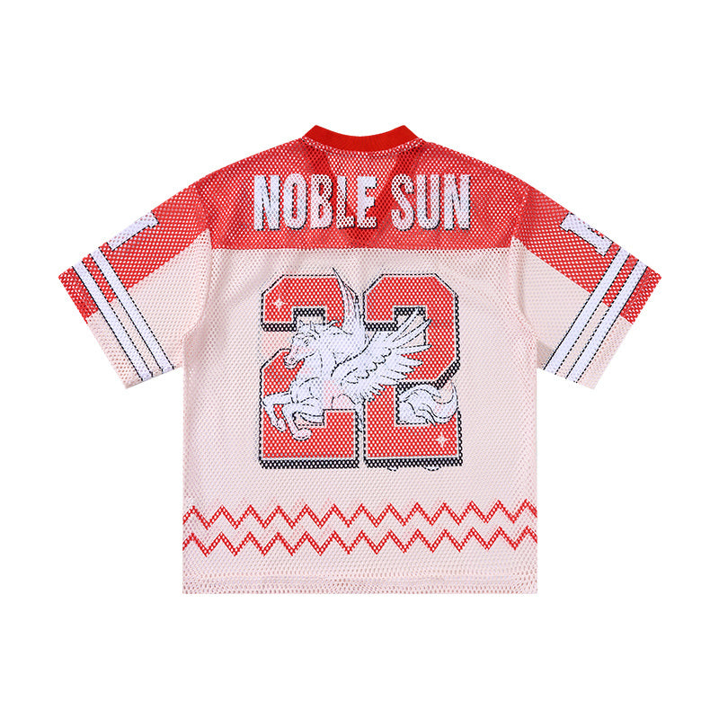 CapCabin “Noble Sun 22” Mesh Jersey T-Shirt