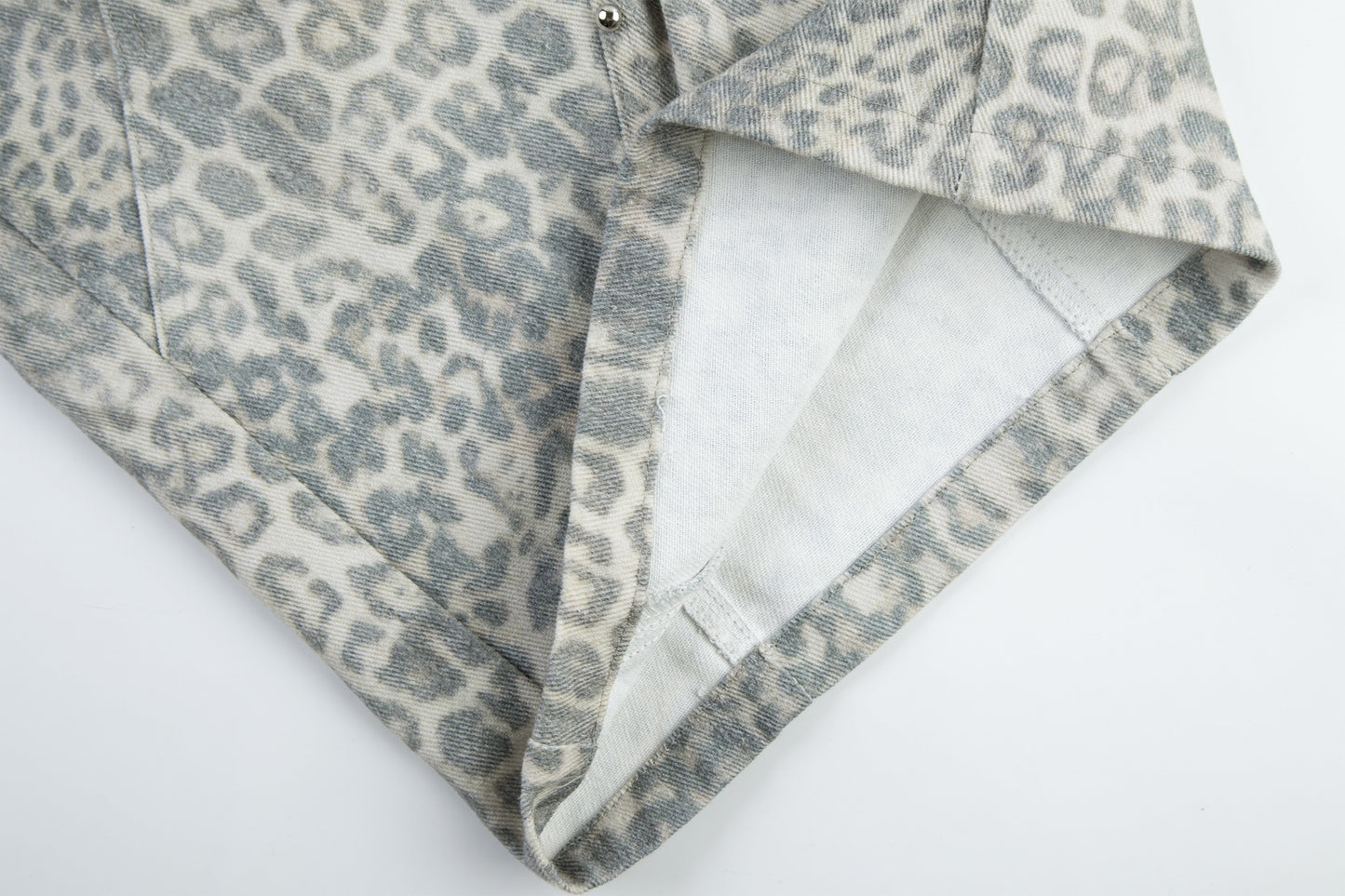 CapCabin Leopard Utility Wide-Leg Pants