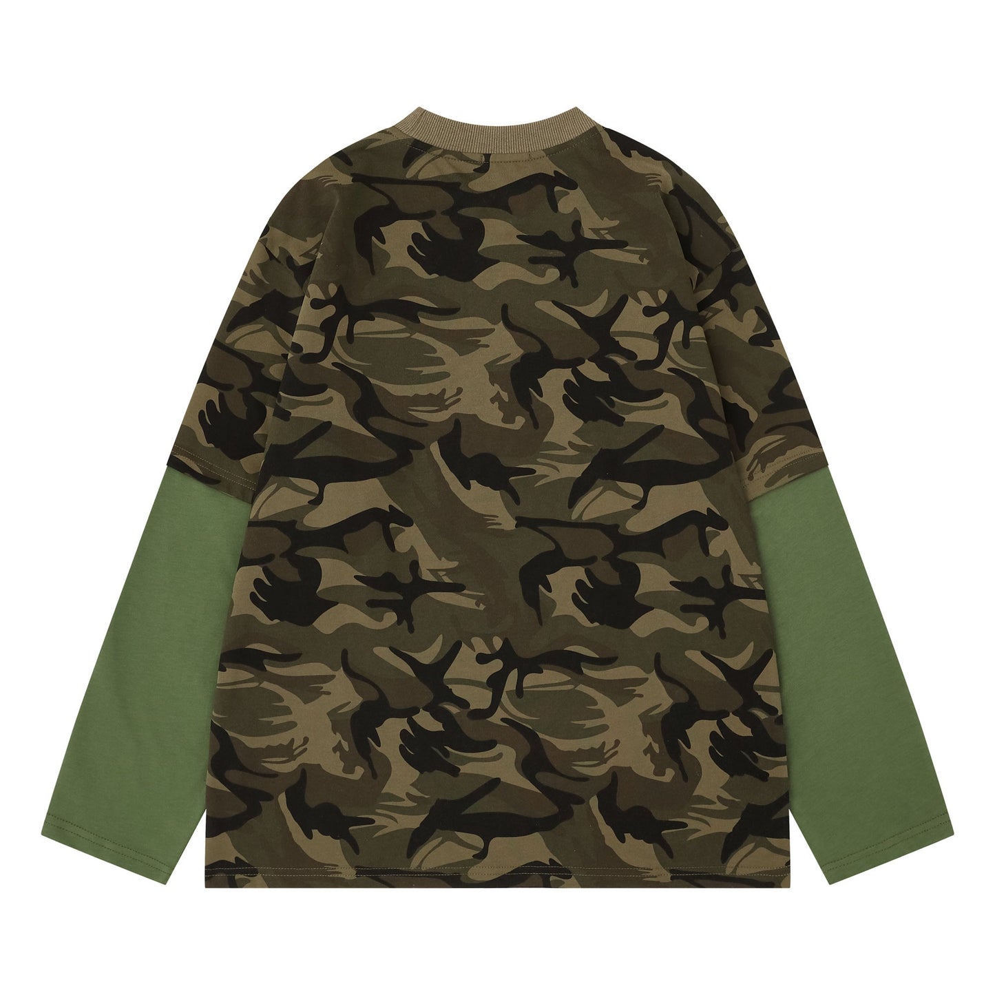 CapCabin Layered Camo Long Sleeve Tee