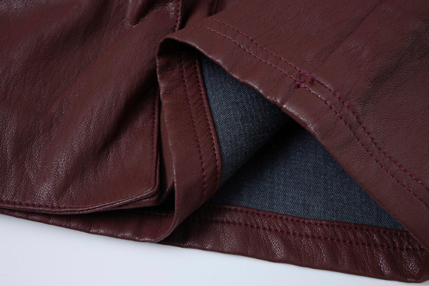 CapCabin Leather Utility Cargo Shorts