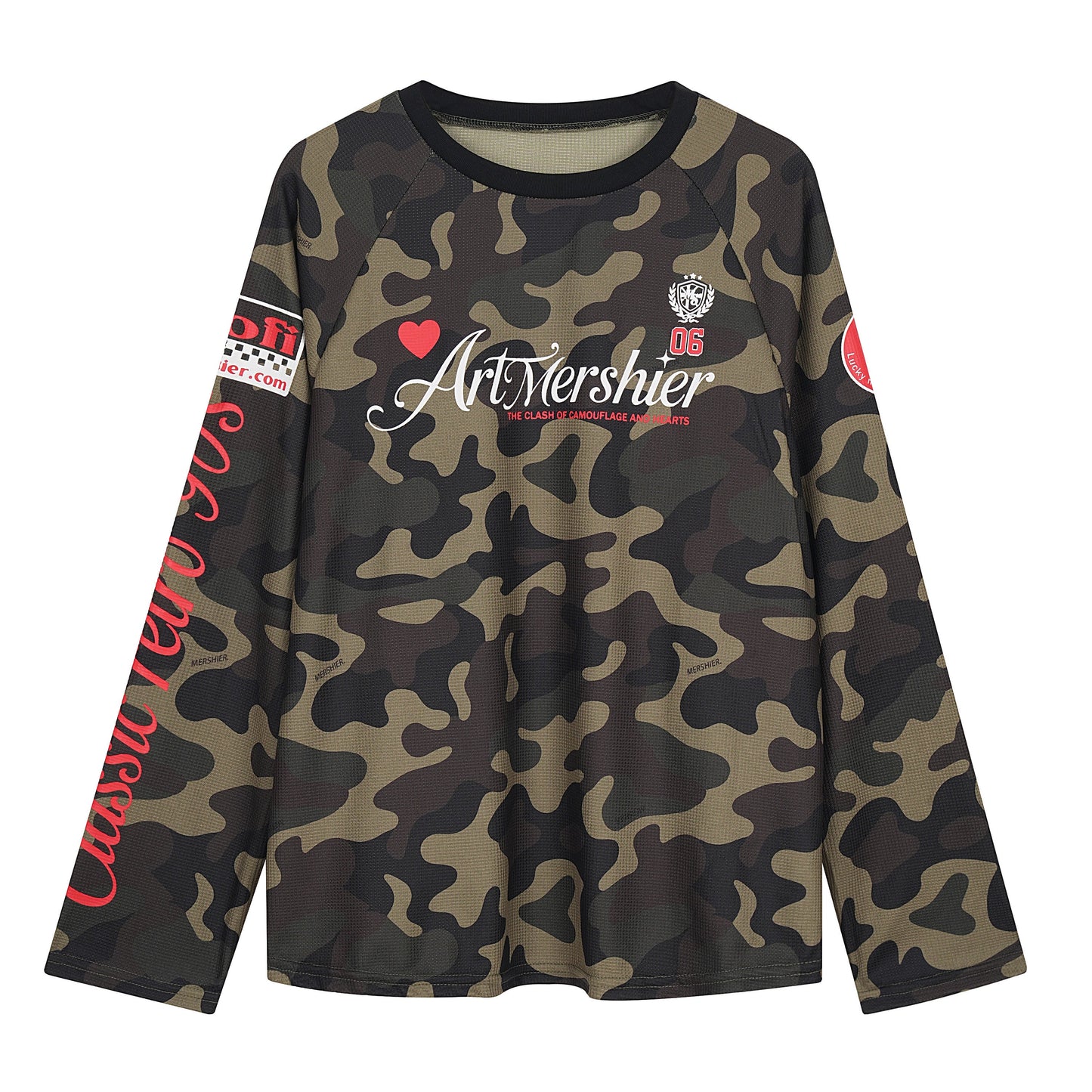CapCabin Camo Graphic Long Sleeve Jersey