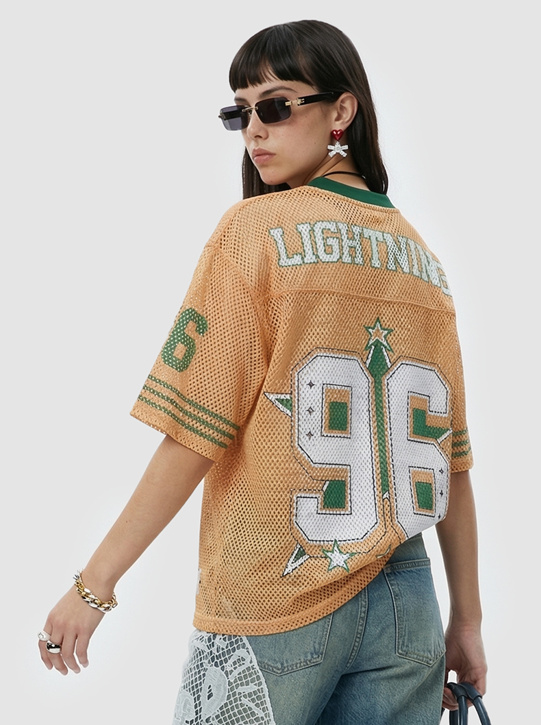 CapCabin “Lightning 96” Mesh Jersey T-Shirt