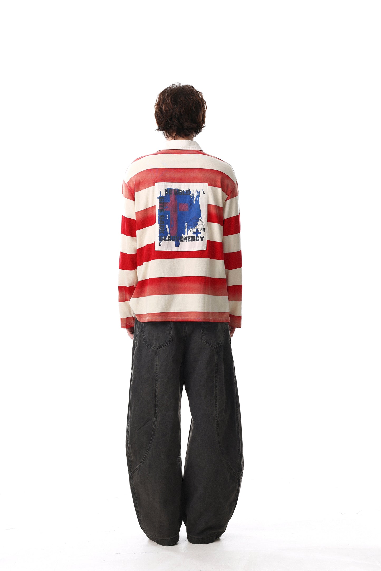CapCabin Striped Long Sleeve Rugby Shirt