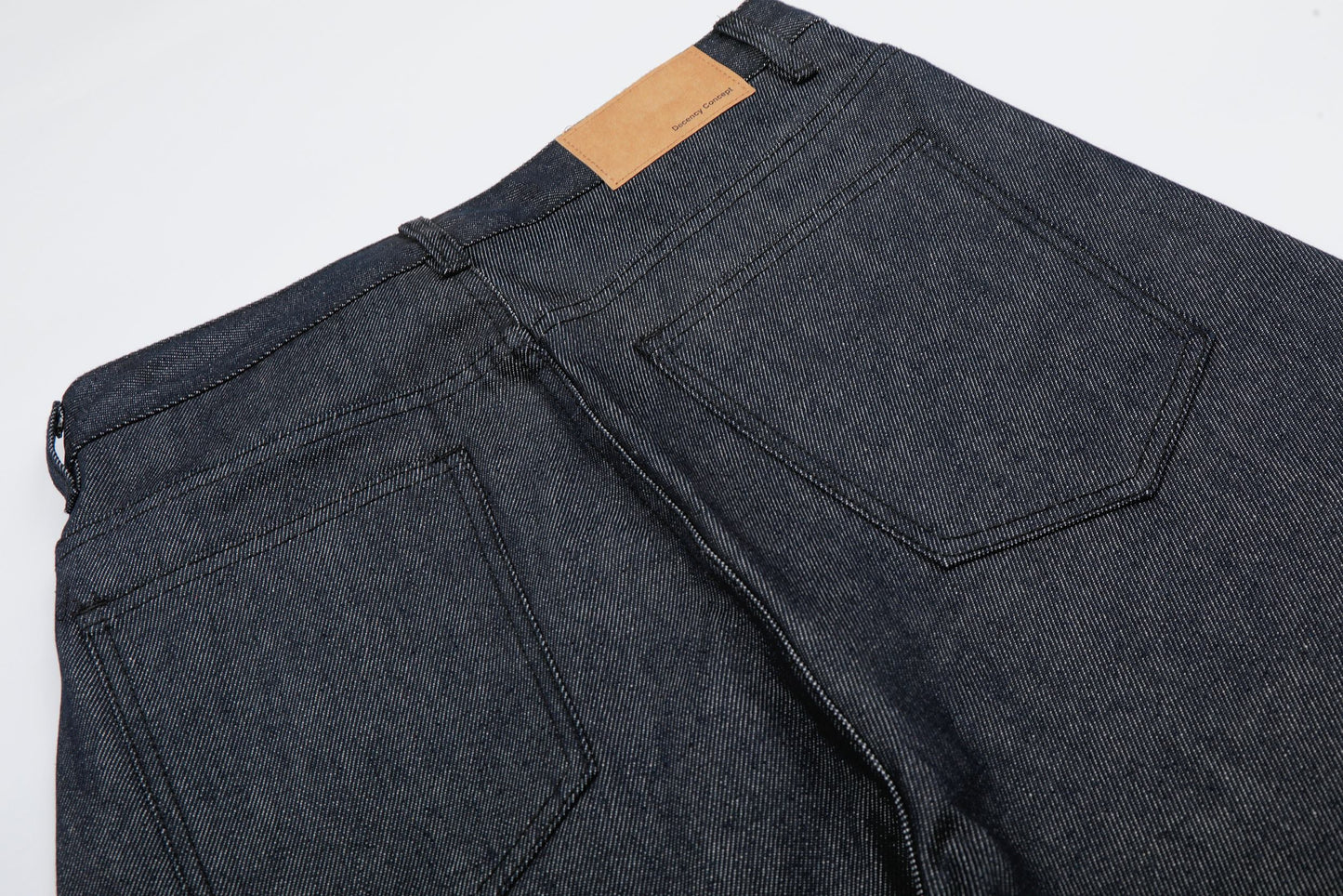 CapCabin “Raw Button Denim Jorts”