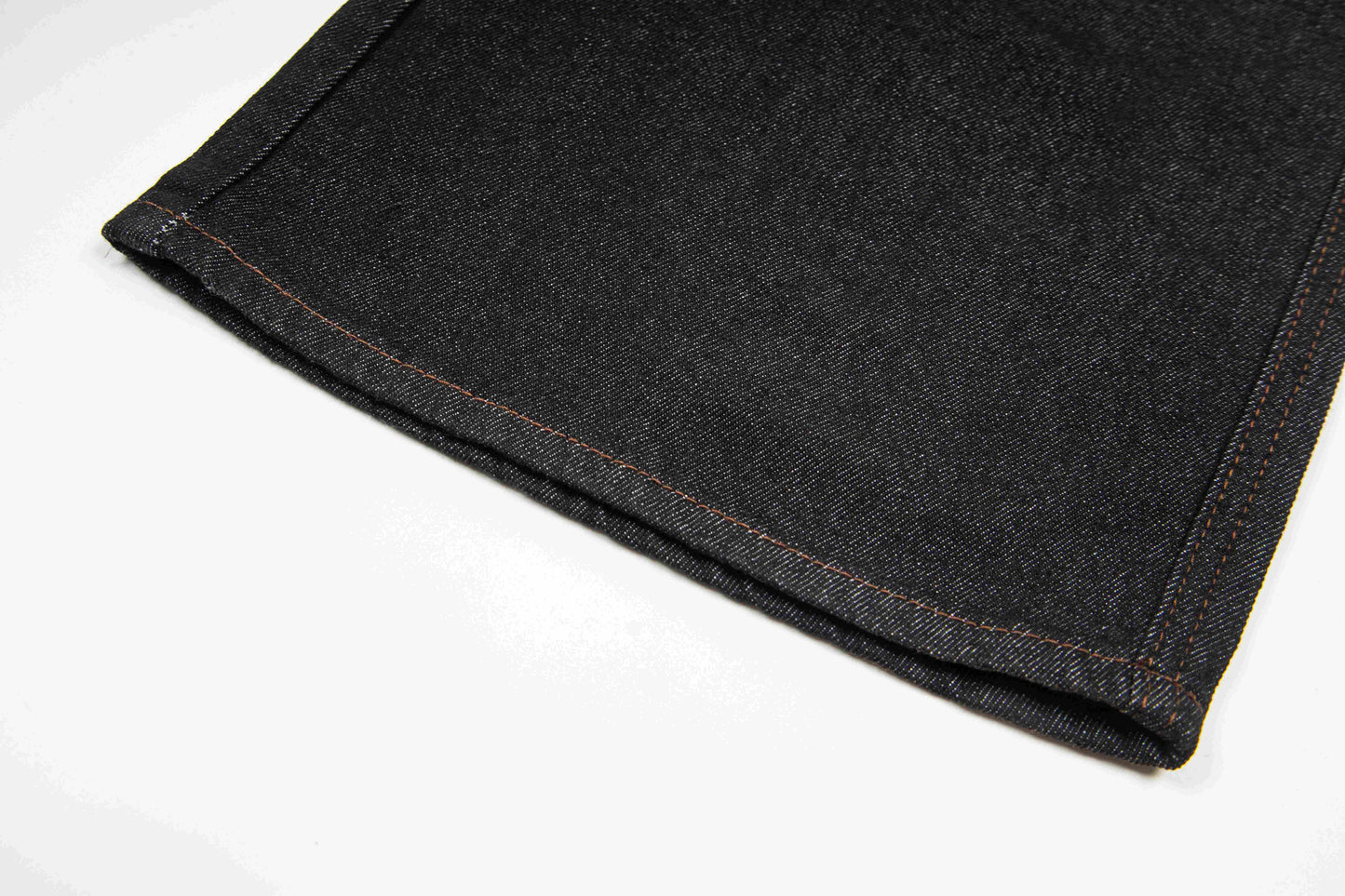 CapCabin Hook Closure Wide-Leg Denim Pants