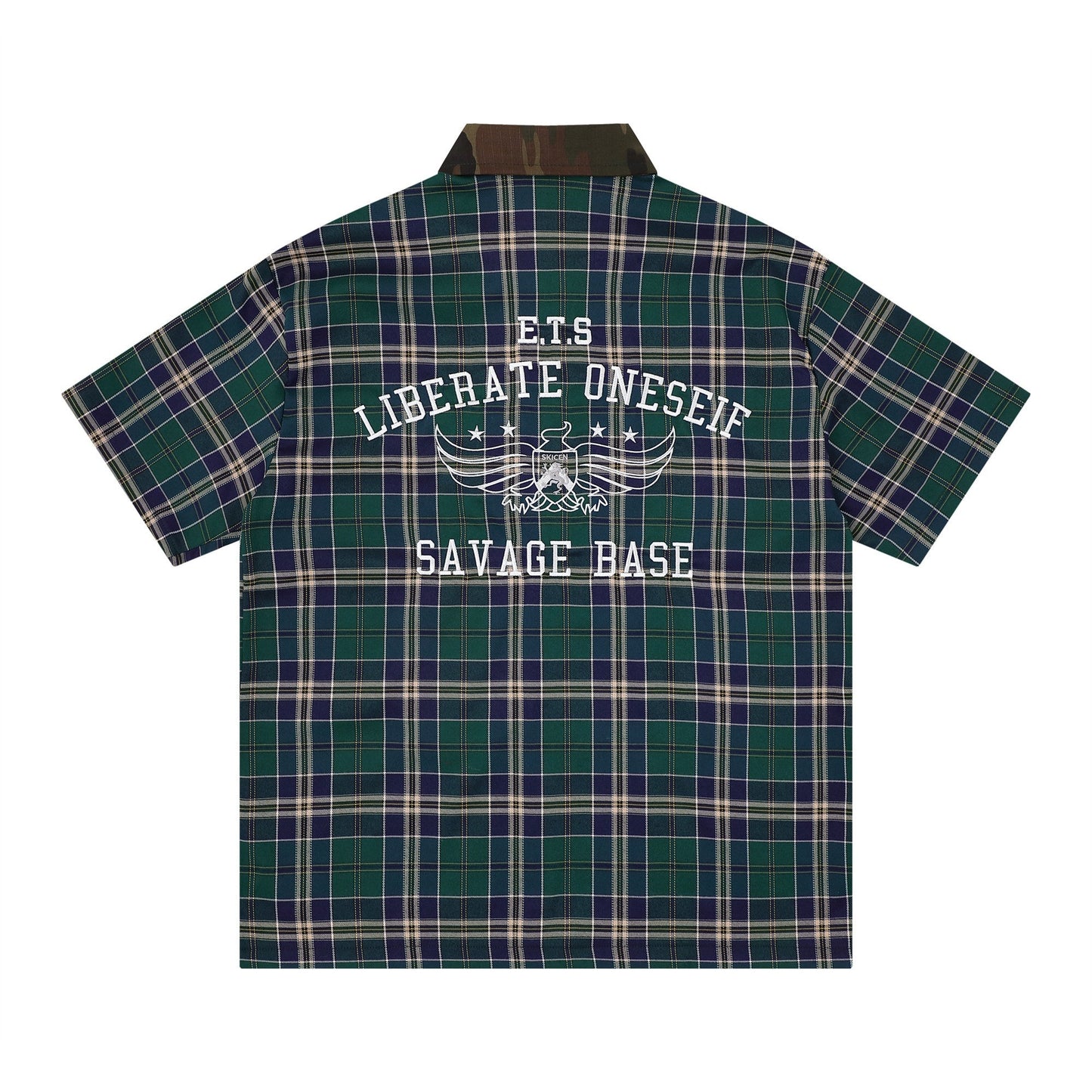 CapCabin “Savage Base” Plaid Shirt