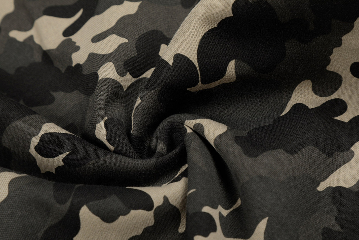 CapCabin Graphic Camo Wide-Leg Sweatpants