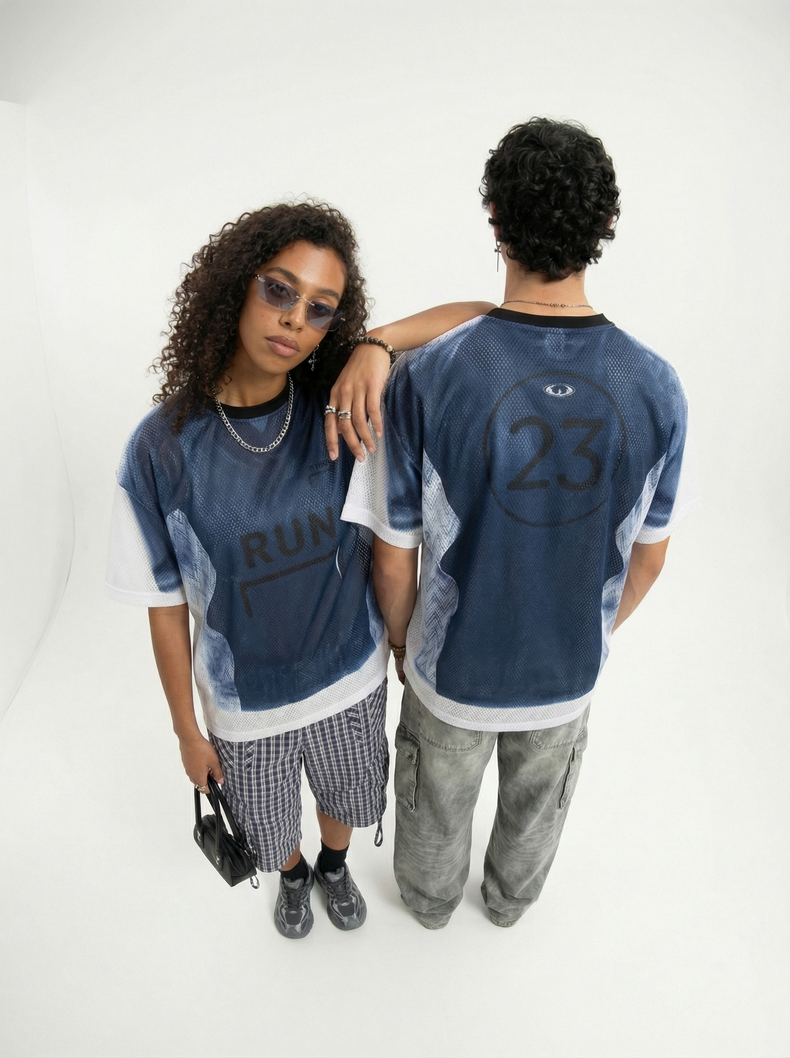 CapCabin Run Graphic Mesh Jersey