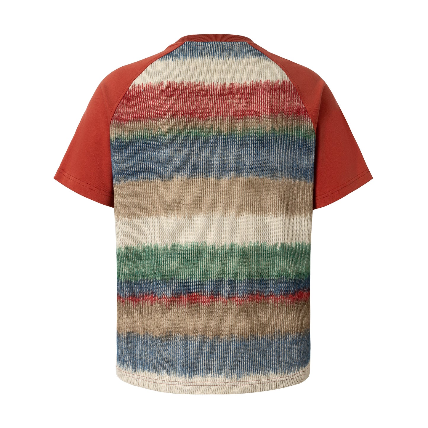 CapCabin Gradient Stripe Raglan Tee
