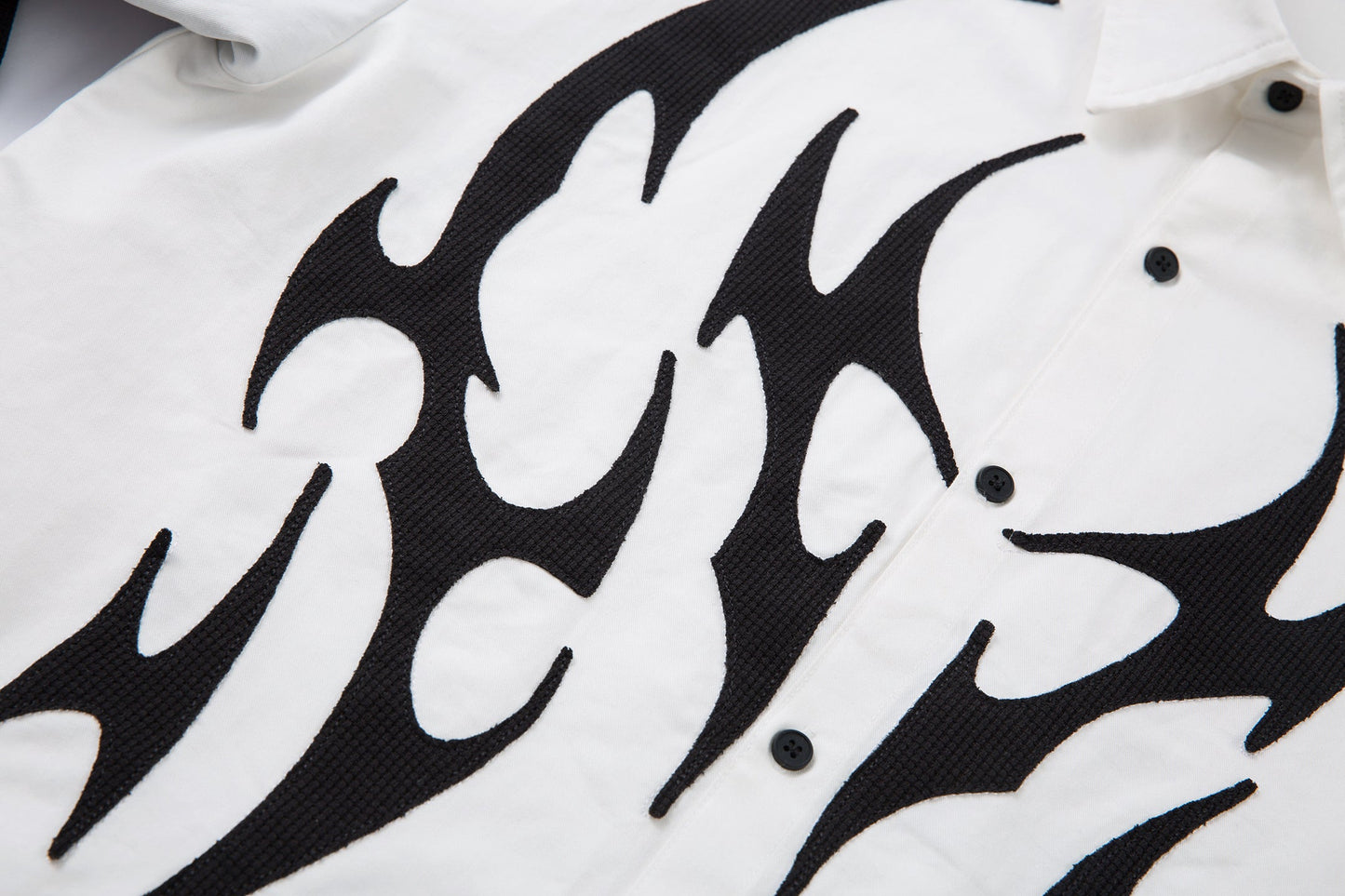 CapCabin Tribal Flame Layered Shirt
