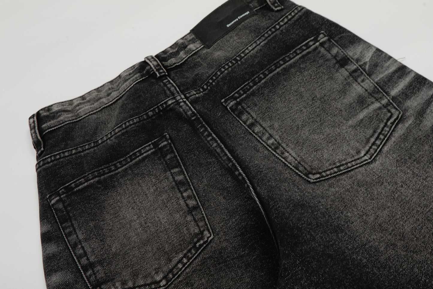 CapCabin Washed Athletic Blend Denim Pants