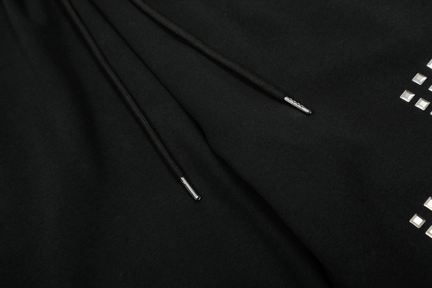 CapCabin Studded Cross Wide-Leg Sweatpants