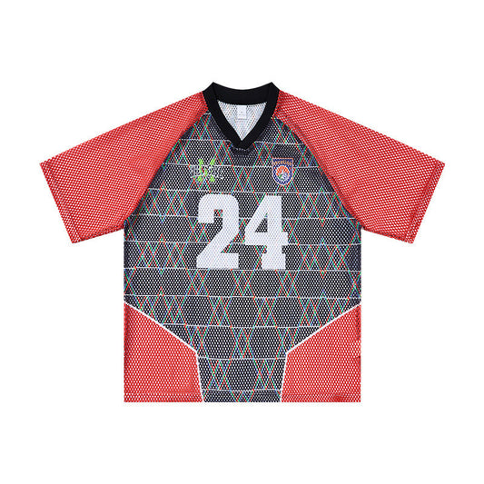 CapCabin “Varsity 24” Mesh Jersey T-Shirt