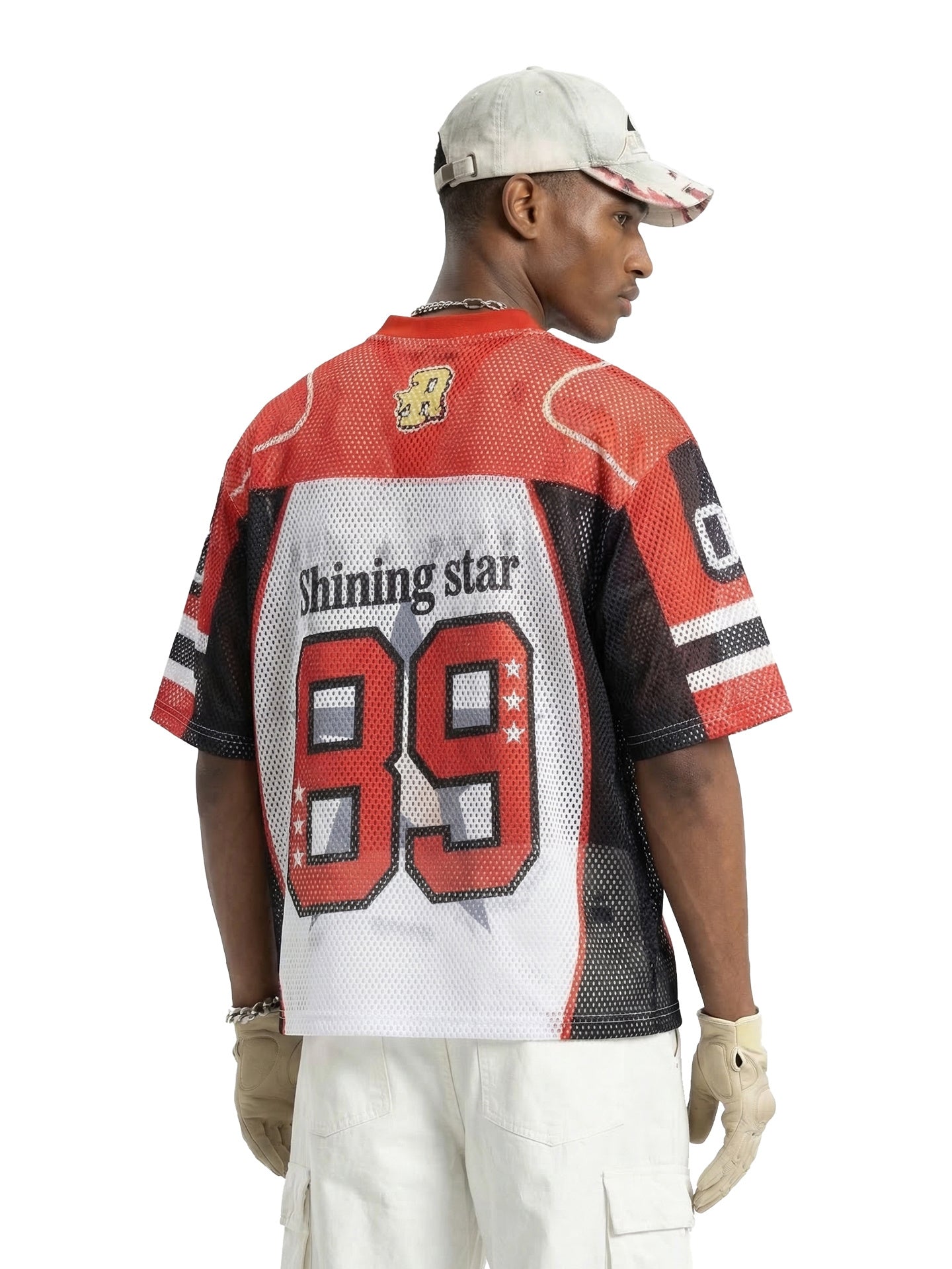 CapCabin “Shining Star 89” Mesh Jersey T-Shirt