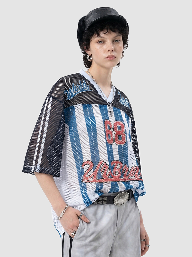 CapCabin “Athletics 68” Mesh Jersey T-Shirt