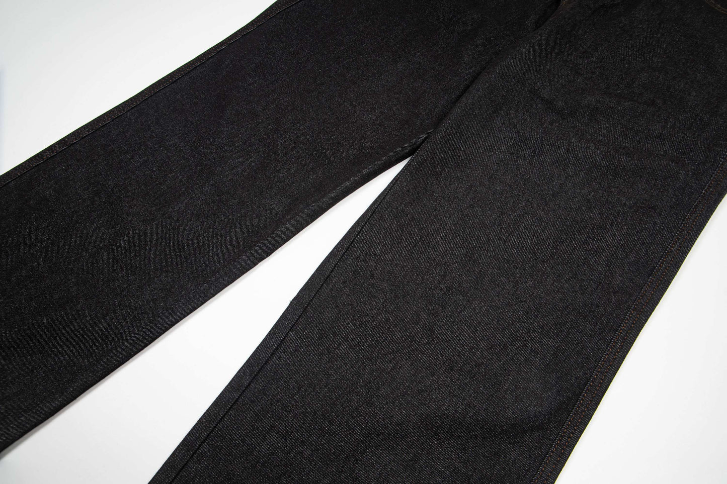 CapCabin Hook Closure Wide-Leg Denim Pants