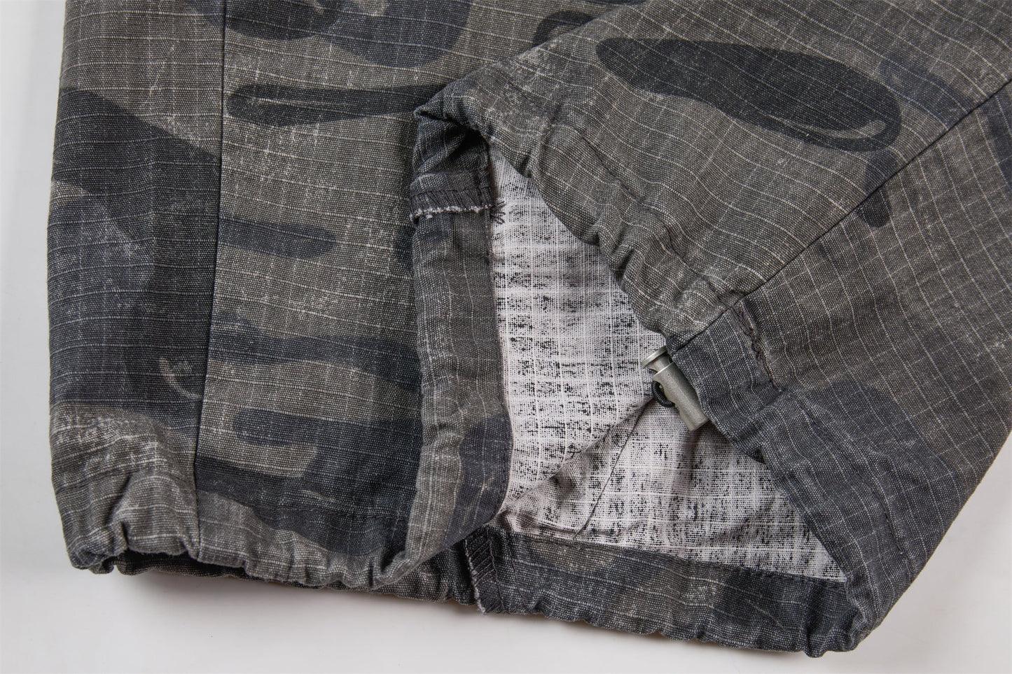 CapCabin Dark Camo Wide-Leg Pants