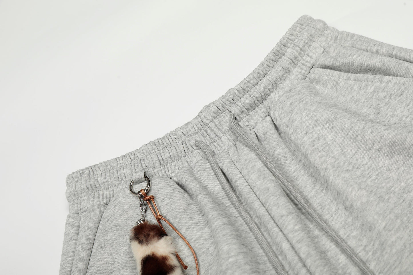 CapCabin Leopard Stripe Loose Sweatpants