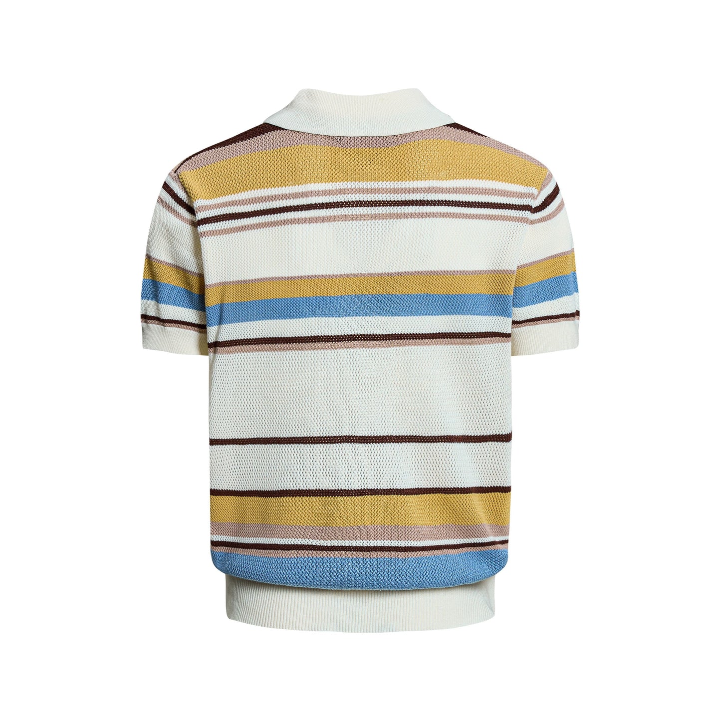 CapCabin “Retro Stripe Knit Polo”