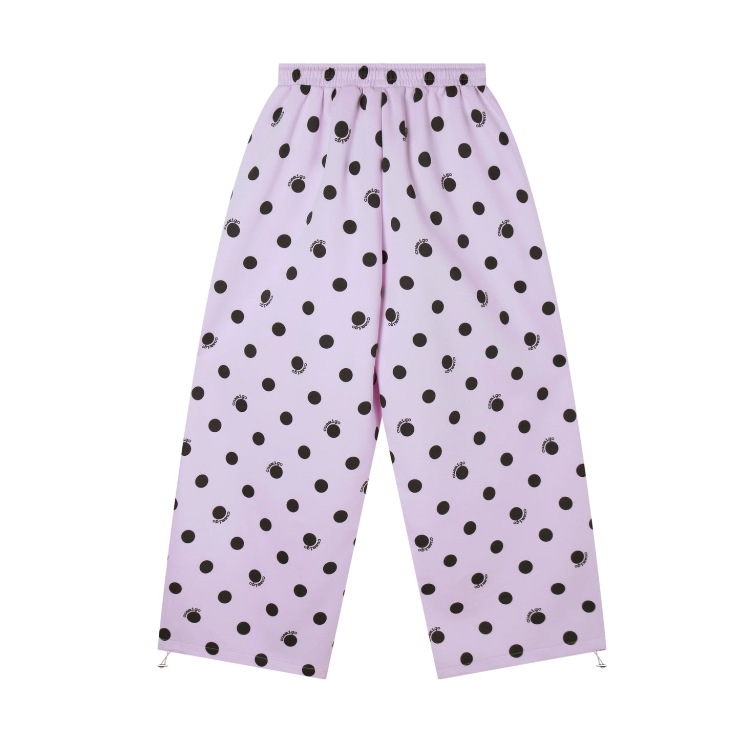 CapCabin “Polka Cargo” Wide-Leg Pants