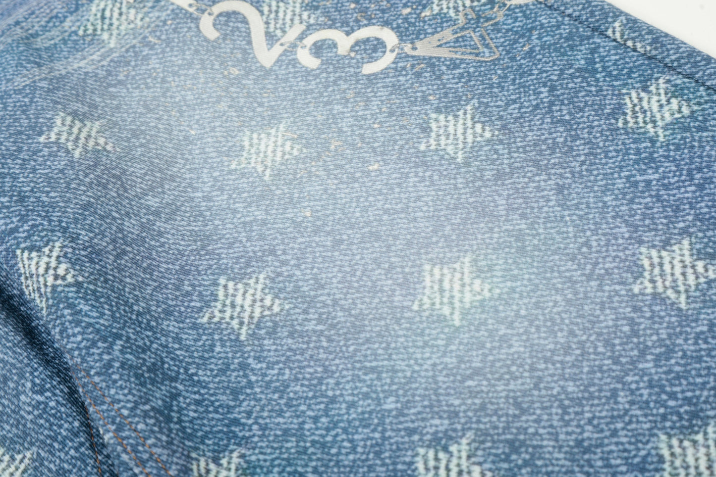 CapCabin “Vintage Patchwork Denim Shorts”