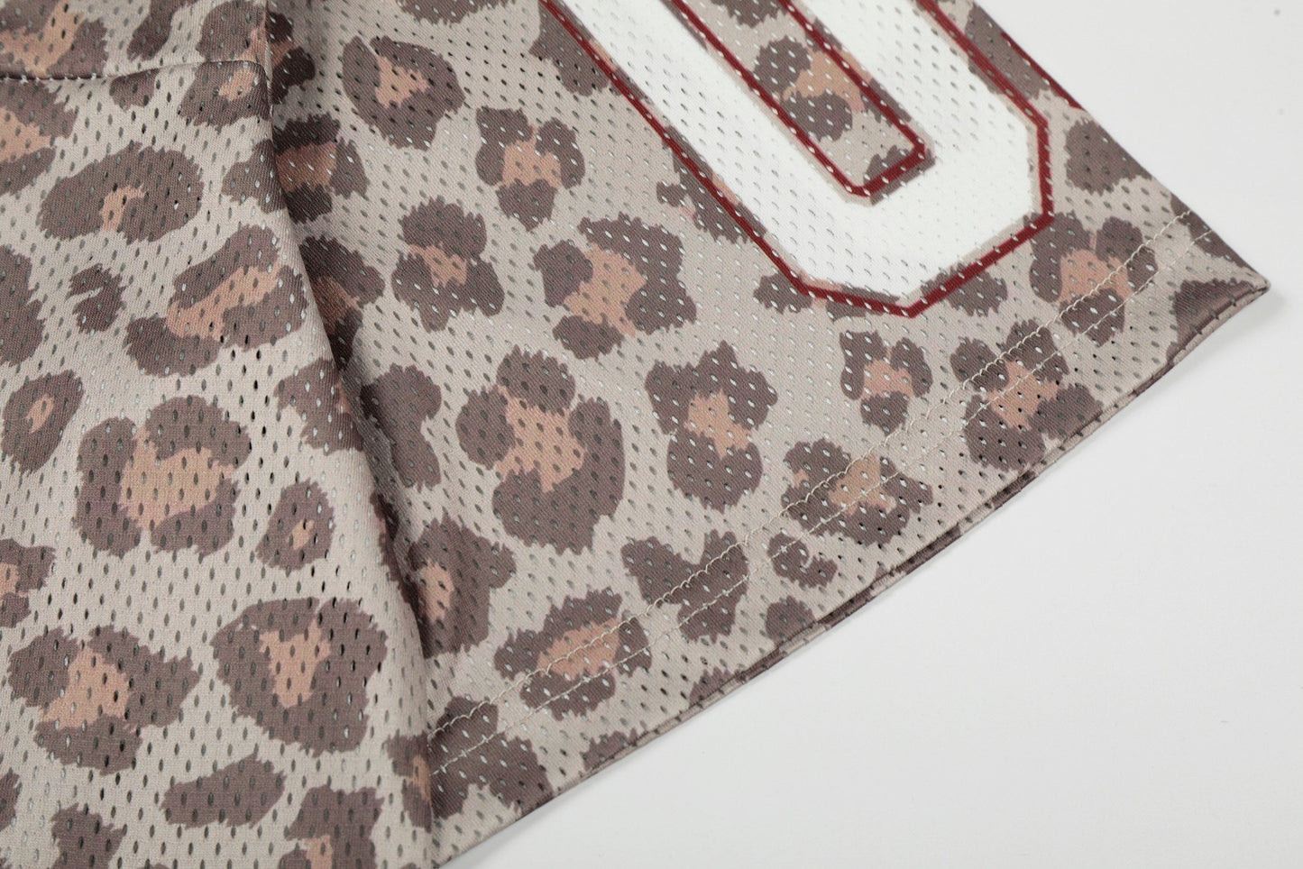 CapCabin “Leopard Varsity Mesh Jersey”