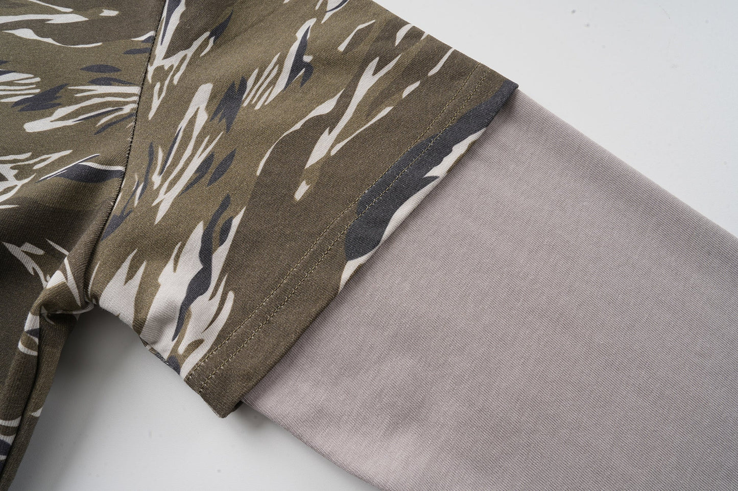 CapCabin Camo Layered Long Sleeve Tee*