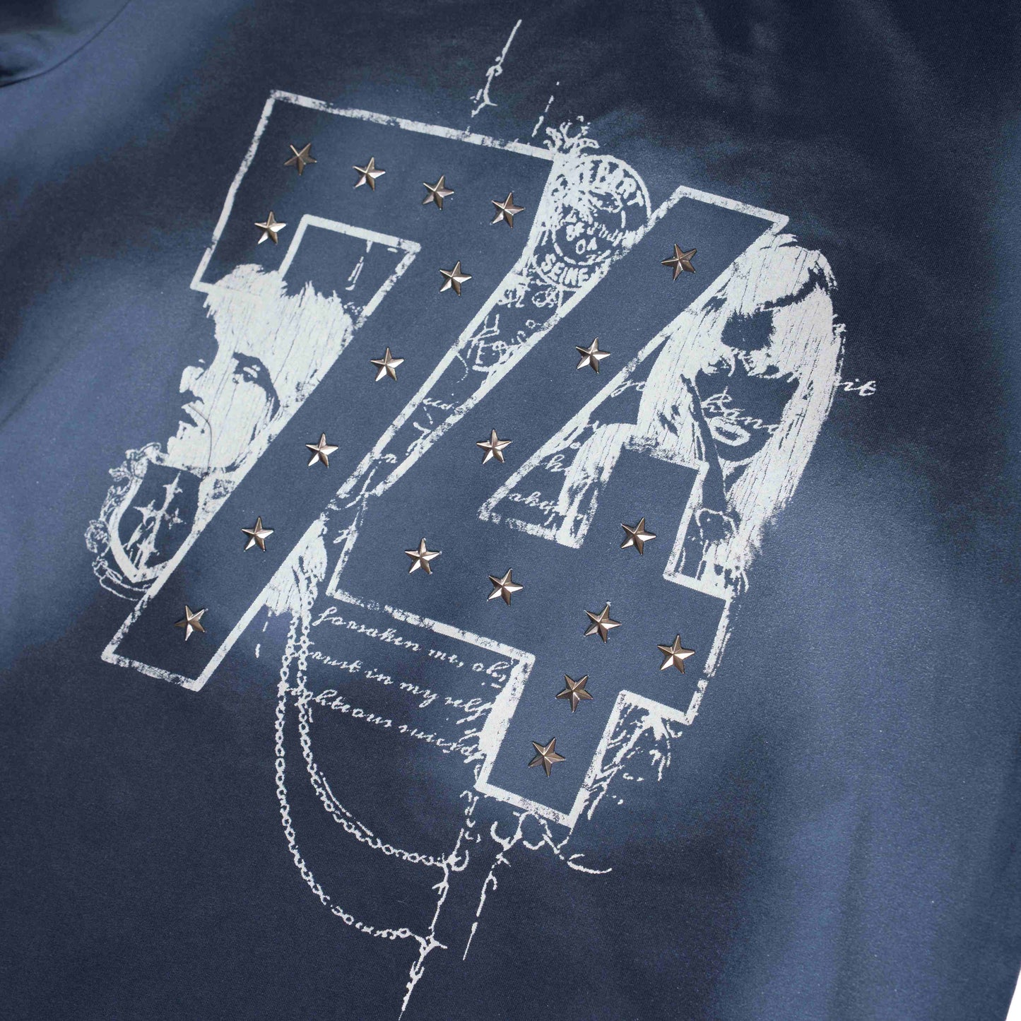 CapCabin “74 Star Distressed Graphic Tee”