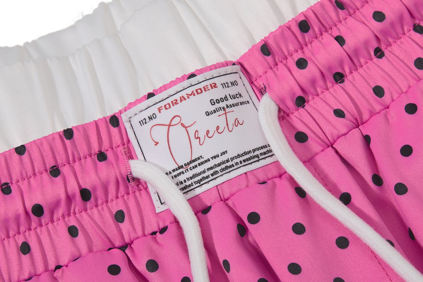 CapCabin Polka Stripe Wide-Leg Pants