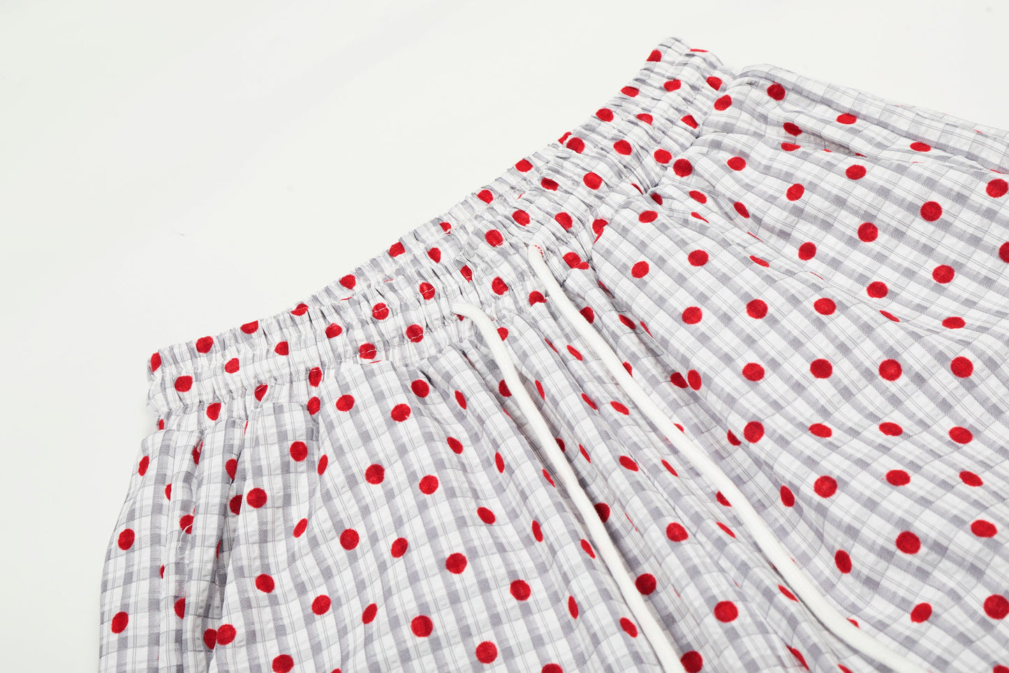 CapCabin Polka Dot Wide-Leg Pants