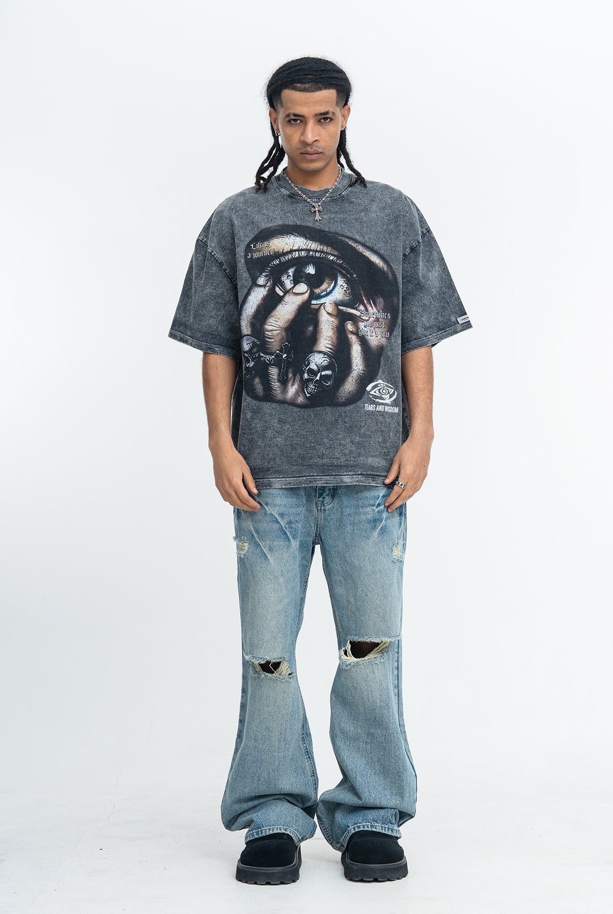 CapCabin “Tears & Wisdom” Graphic Tee