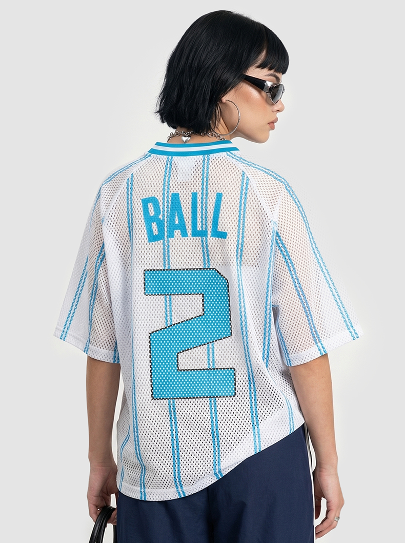 CapCabin “Charlotte 2” Mesh Jersey T-Shirt