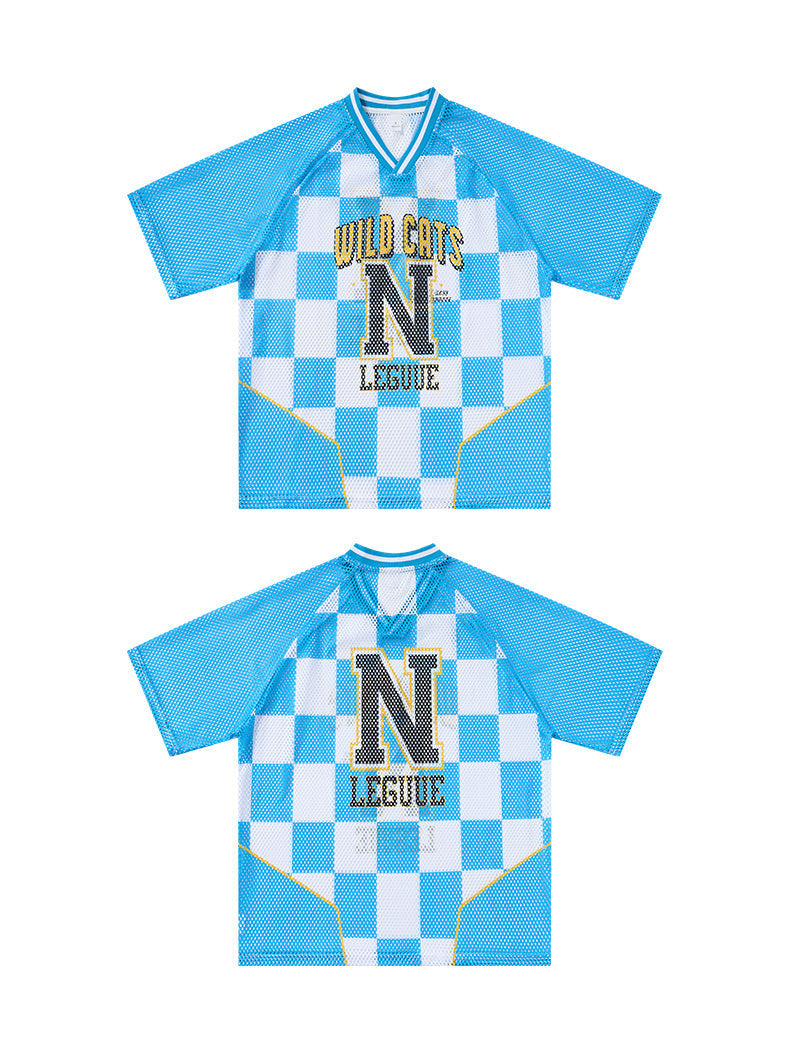 CapCabin “Wild Cats N” Mesh Jersey T-Shirt