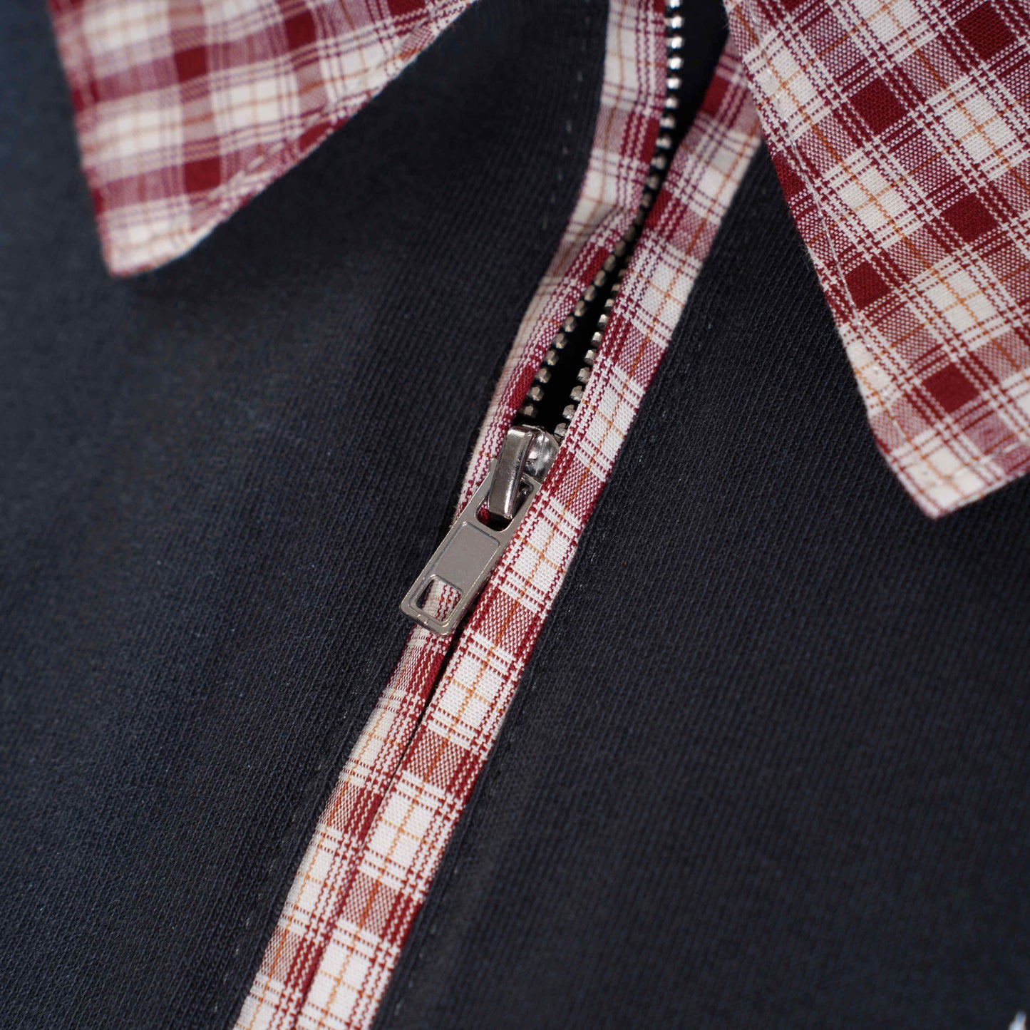 CapCabin “Grunge Star Zip Polo Tee”