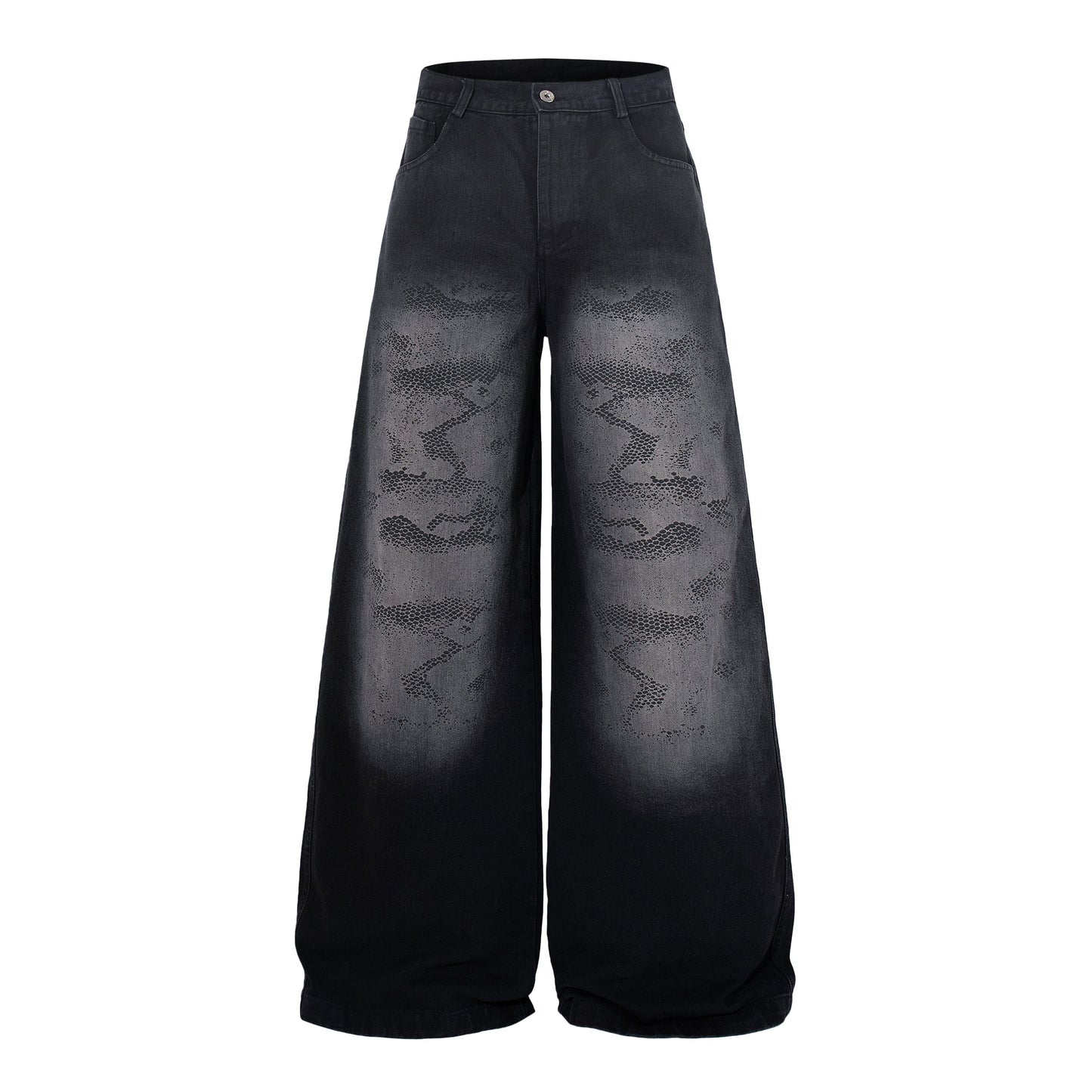 CapCabin Shadow Camo Wide-Leg Pants