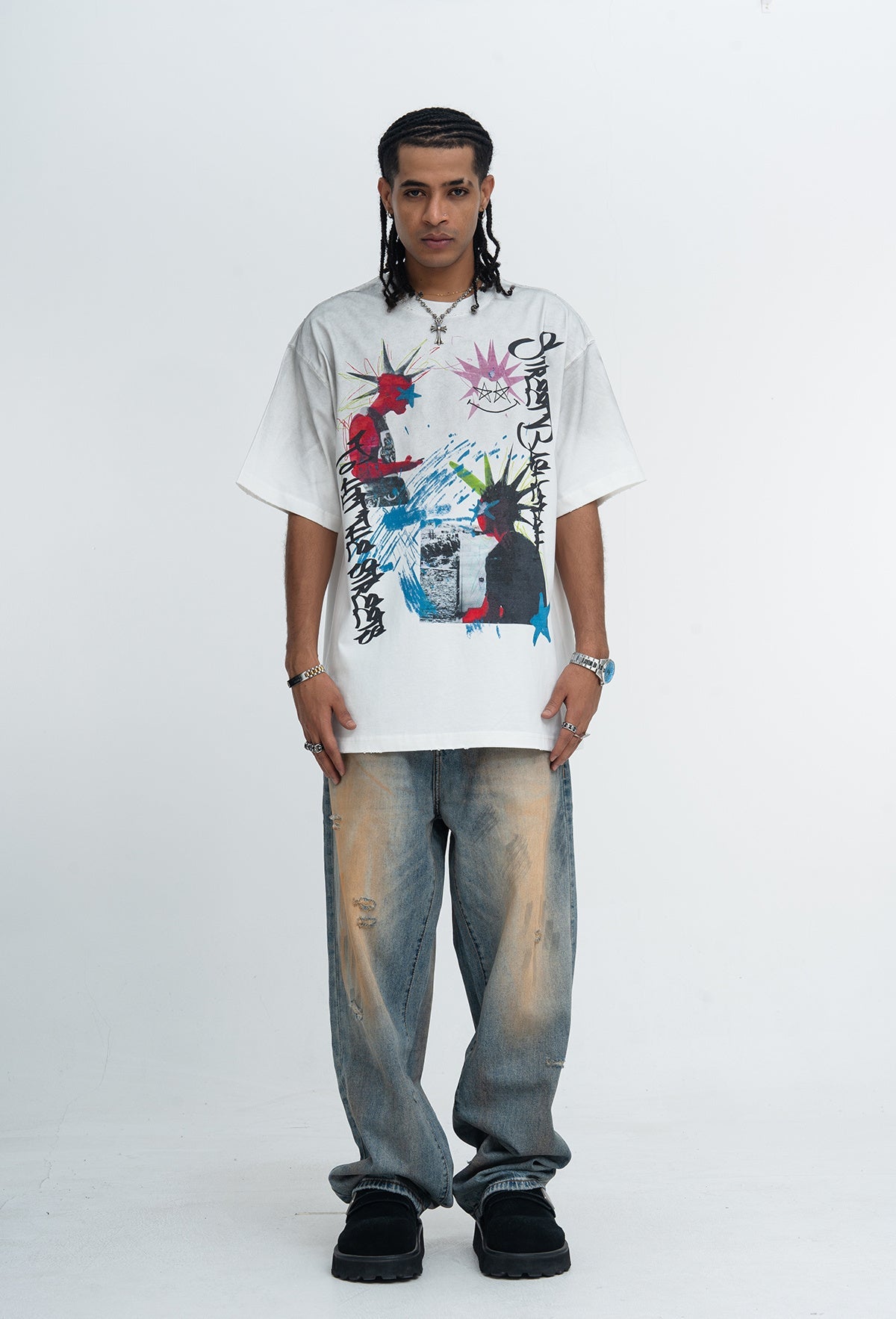 CapCabin “Anarchy Clash” Graphic Tee