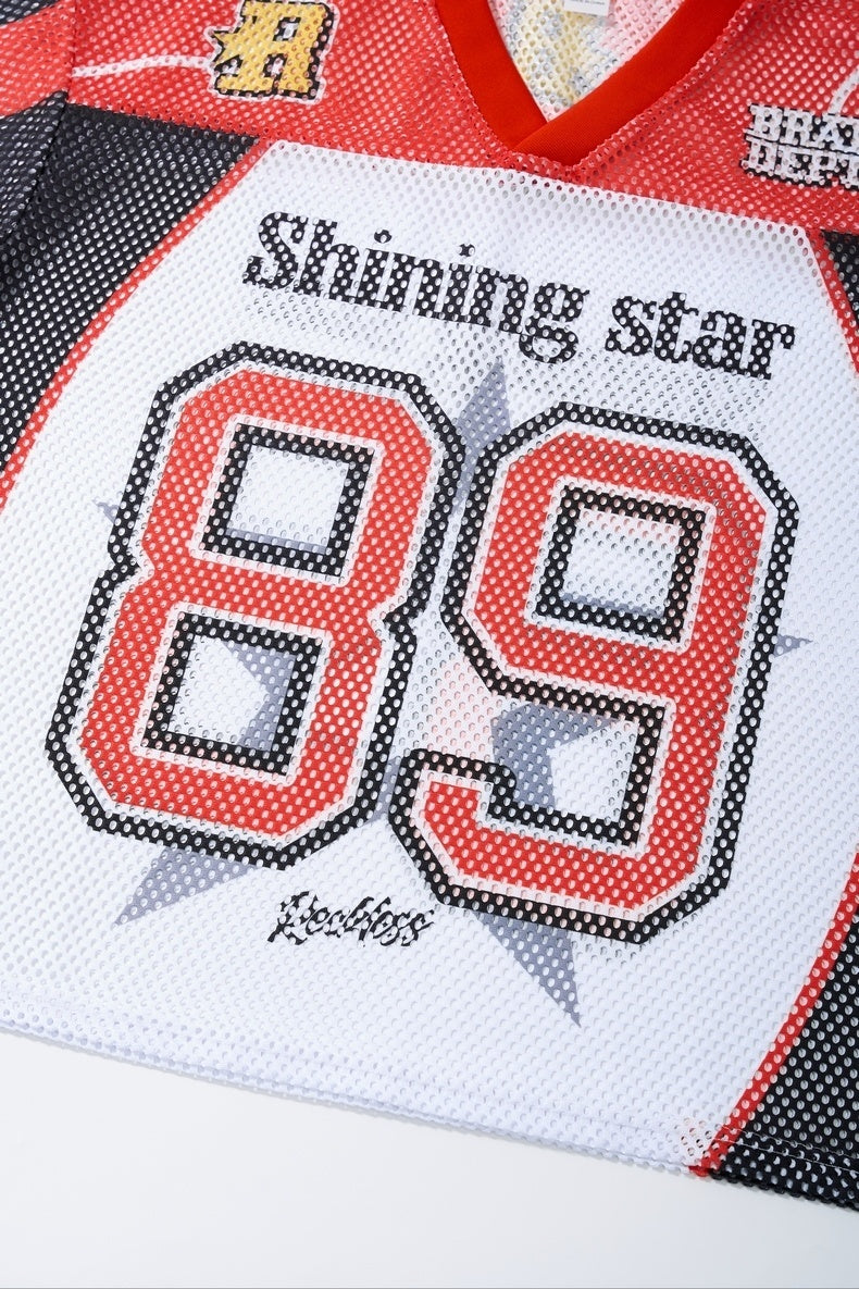 CapCabin “Shining Star 89” Mesh Jersey T-Shirt