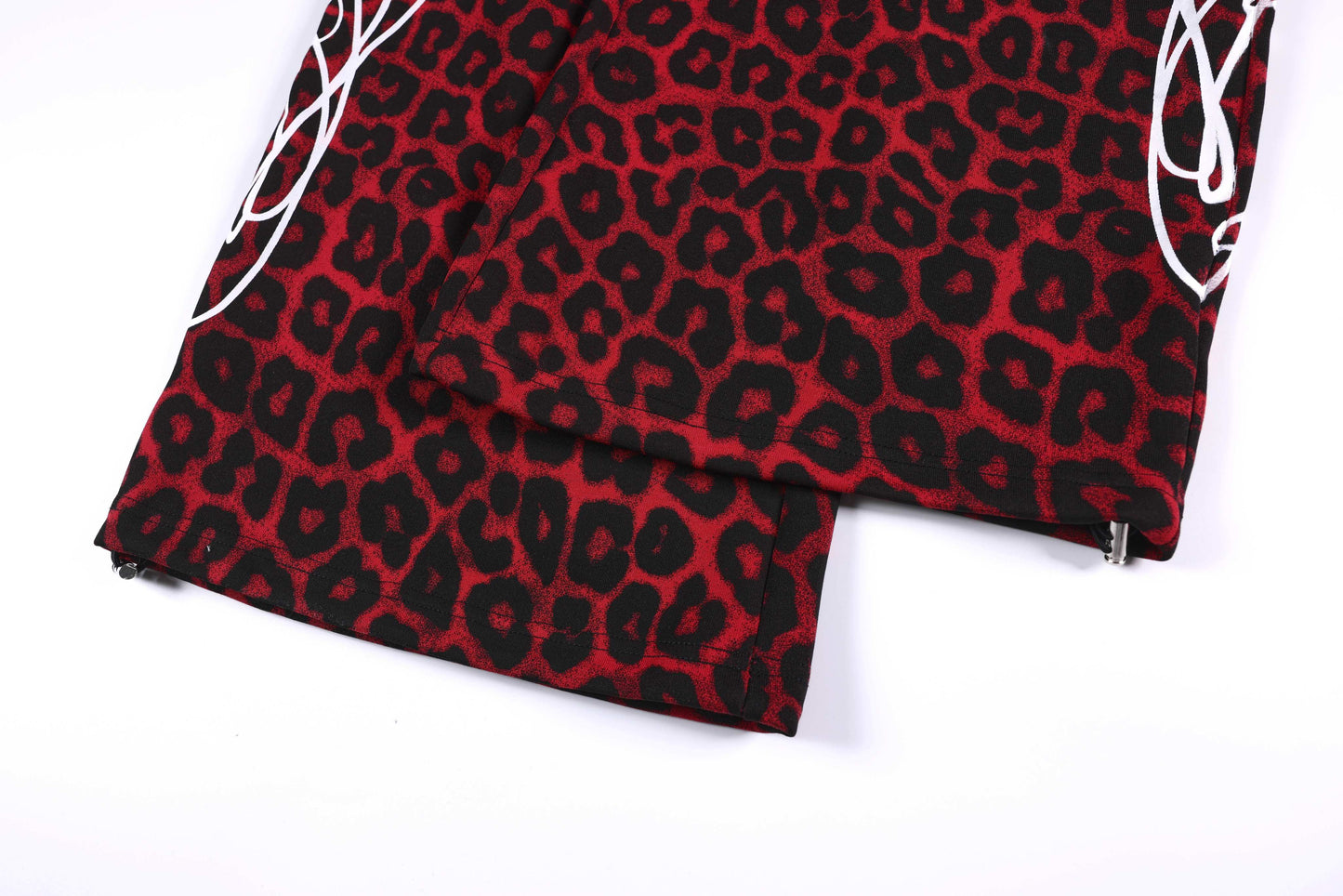 CapCabin Leopard Panel Sweatpants