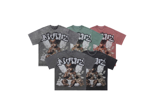 CapCabin “Divine Baby” Graphic Tee