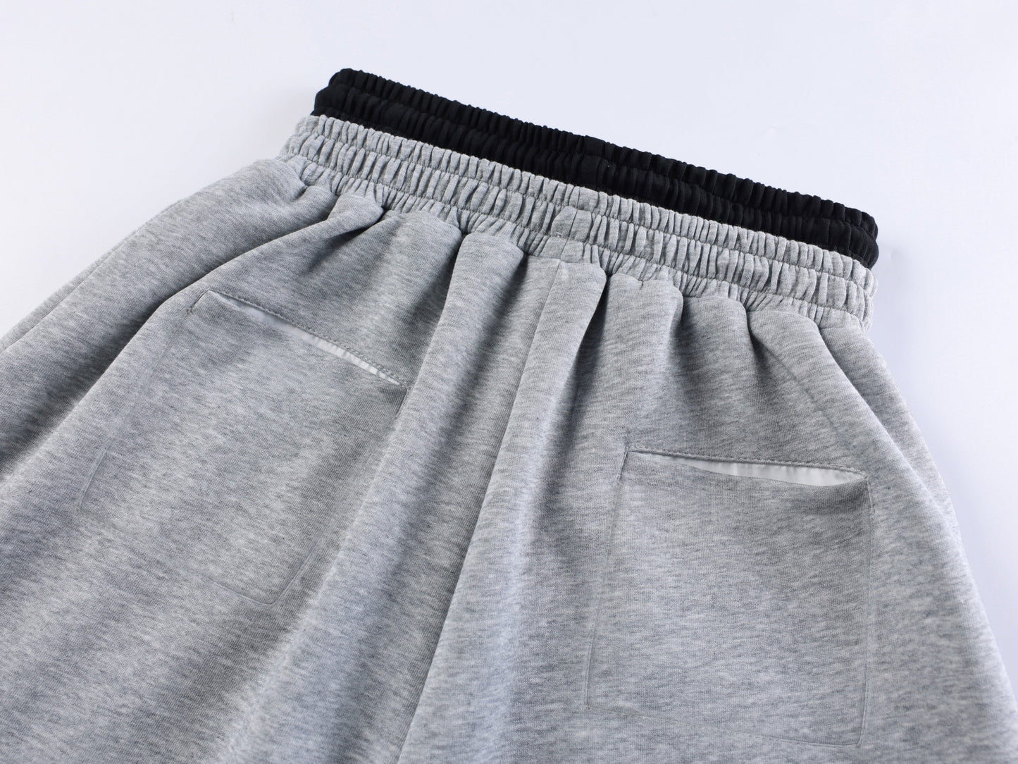CapCabin 77 Patchwork Wide-Leg Sweatpants