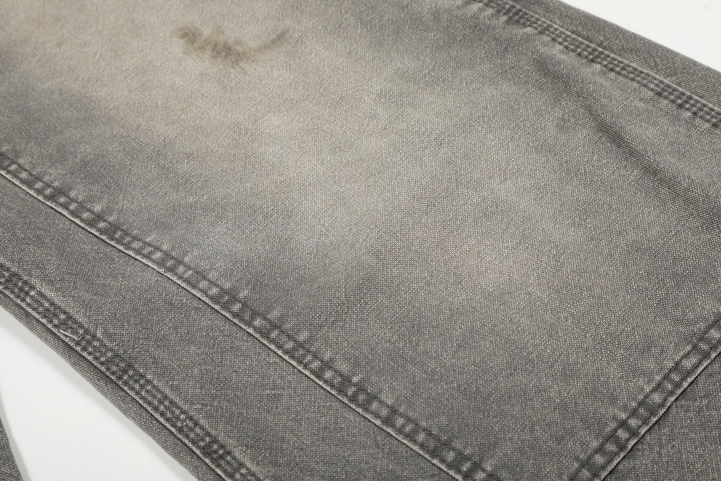 CapCabin Washed Utility Distressed Denim Jeans