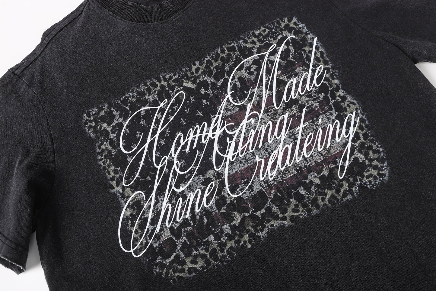 CapCabin Layered Script Graphic Tee