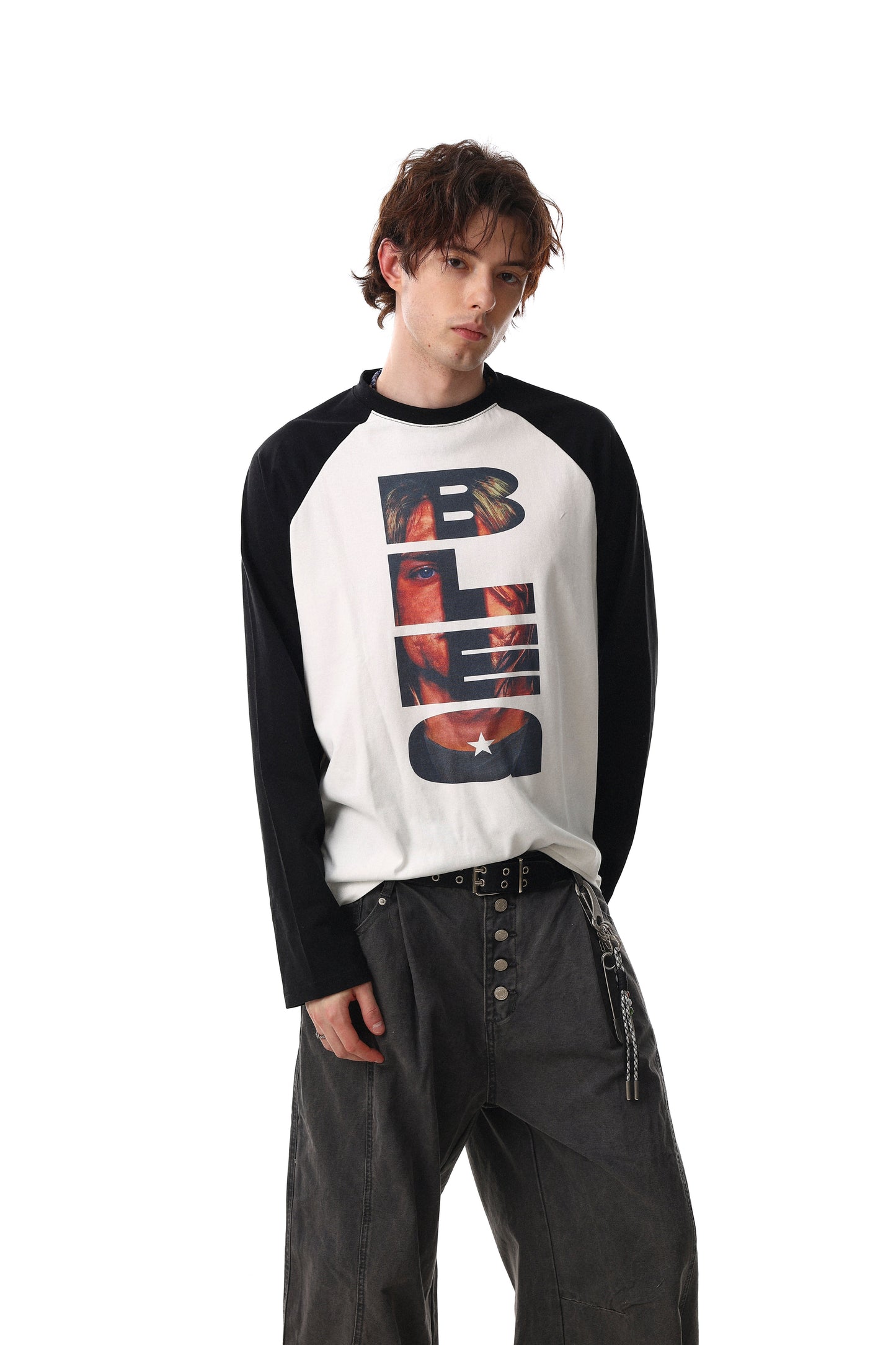CapCabin Graphic Raglan Long Sleeve Tee