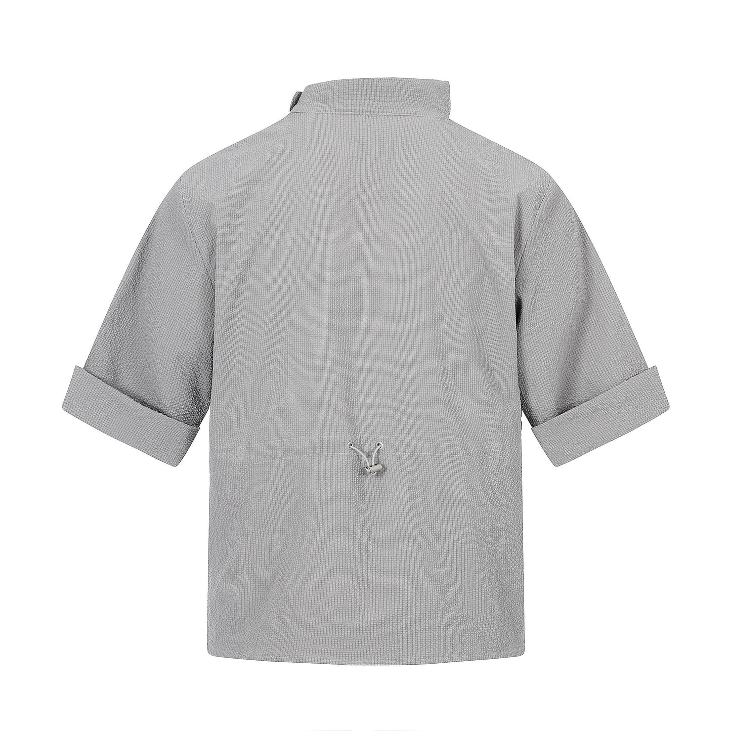 CapCabin “Asymmetrical Stand-Collar Shirt”