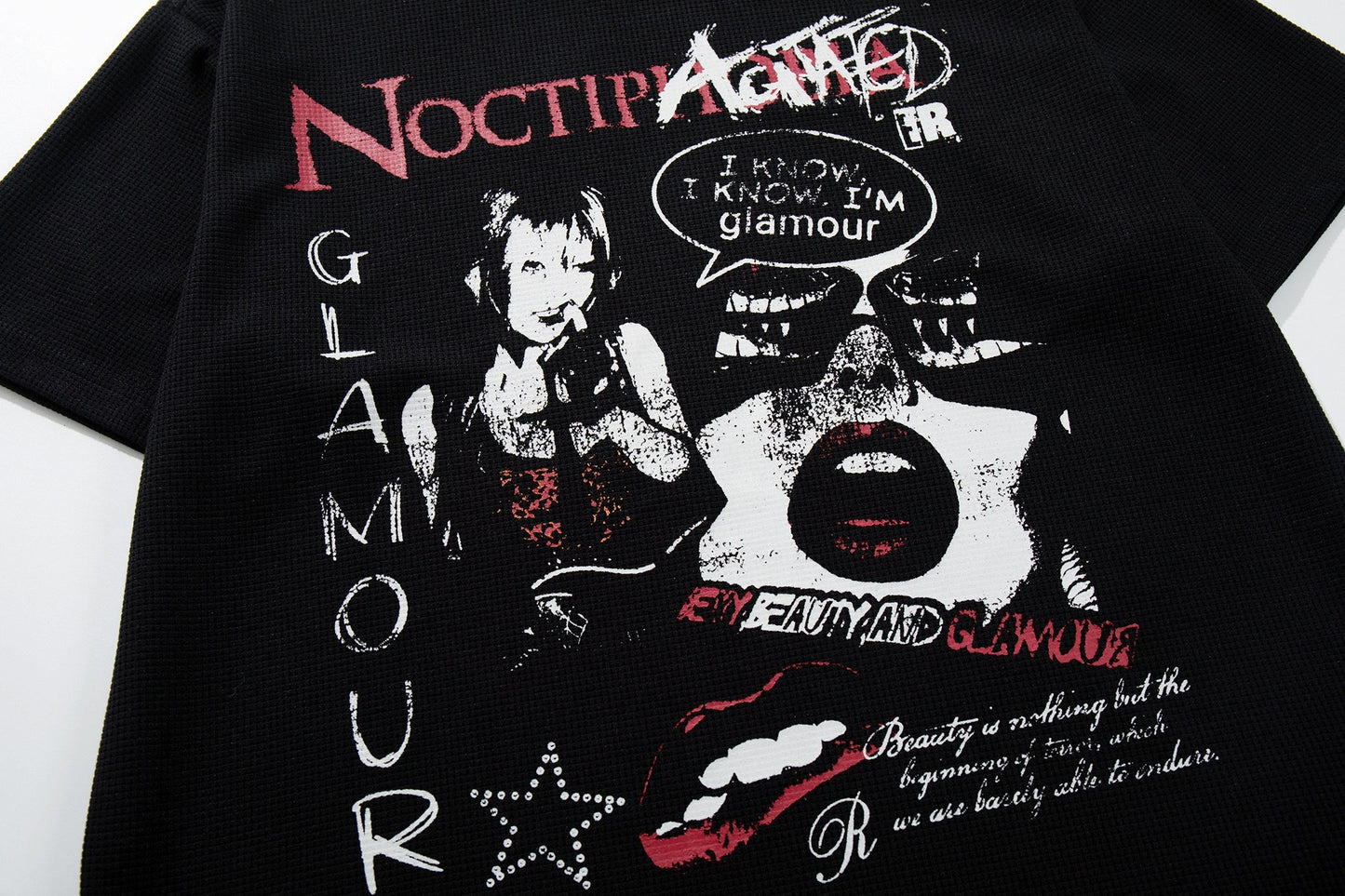 CapCabin “Noctipanic Glamour” Graphic Tee