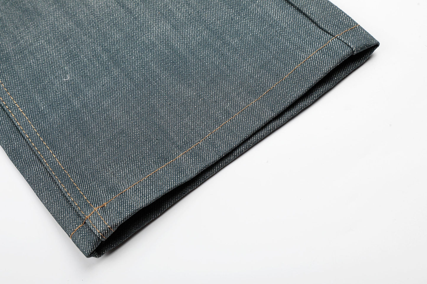 CapCabin “Washed Grey Button Denim Jeans”