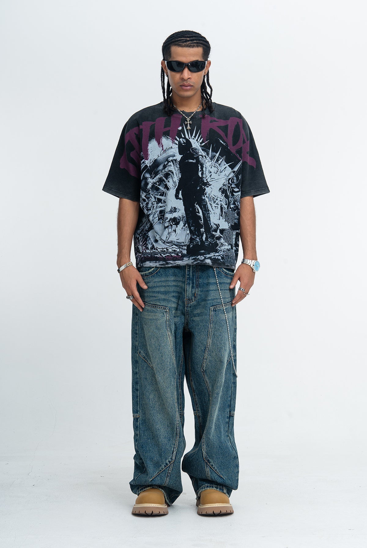 CapCabin “Goth Rock” Graphic Tee