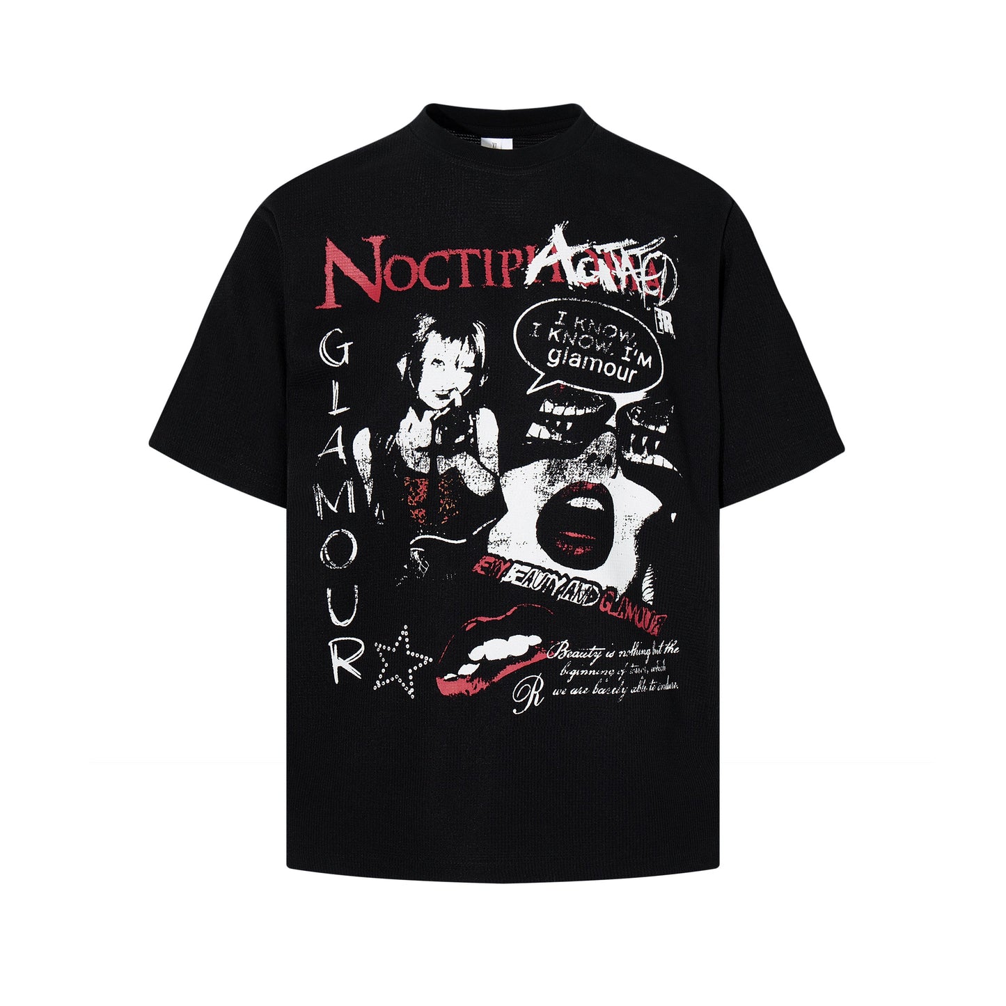 CapCabin “Noctipanic Glamour” Graphic Tee