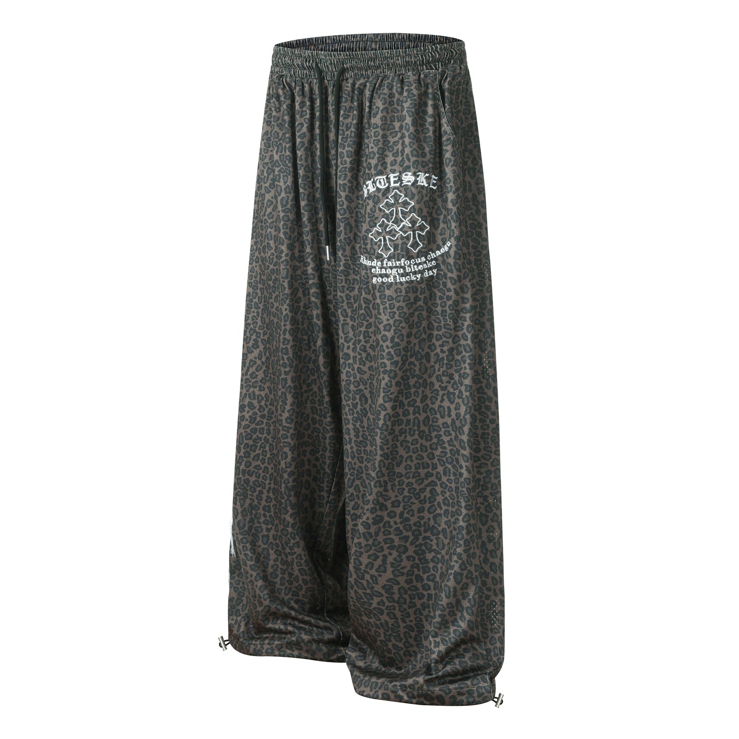 CapCabin Leopard Wash Sweatpants